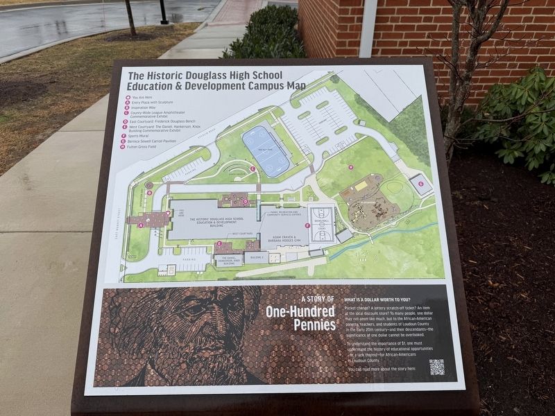 The Historic Douglass High School Education & Development Campus Map image. Click for full size.