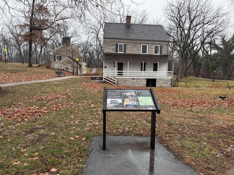 Jonathan Hager House Museum Marker image. Click for full size.