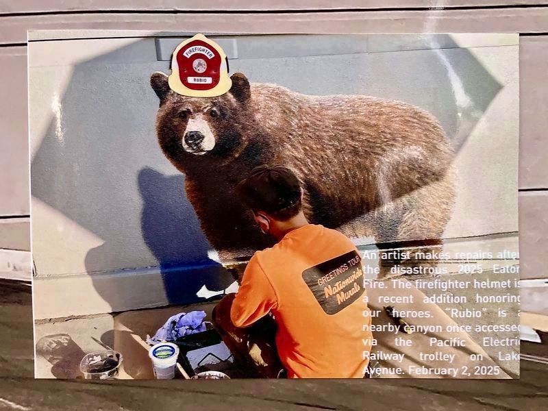 Eaton Fire 1-Year Anniversary. Click for full size. Eaton Fire 1-Year Anniversary image. Click for full size.