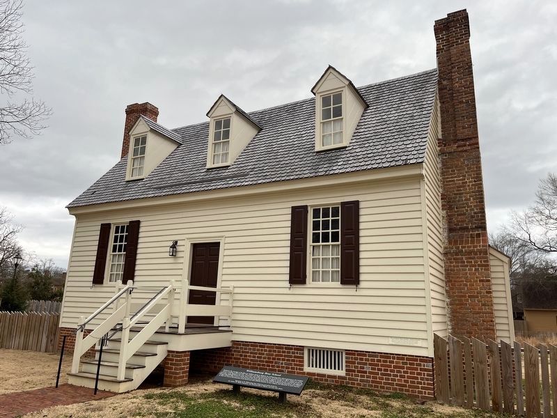 Williamsburg Bray School - current location at Nassau & Francis Streets (near the Art Museum). Click for full size. Williamsburg Bray School - current location at Nassau & Francis Streets (near the Art Museum) image. Click for full size.
