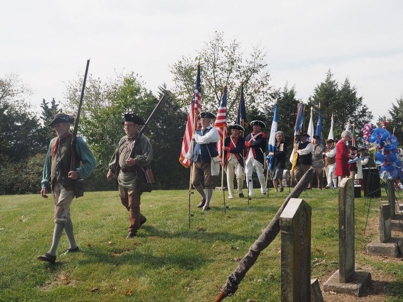 Color guard at the dedication ceremony.. Click for full size. Color guard at the dedication ceremony. image. Click for full size.