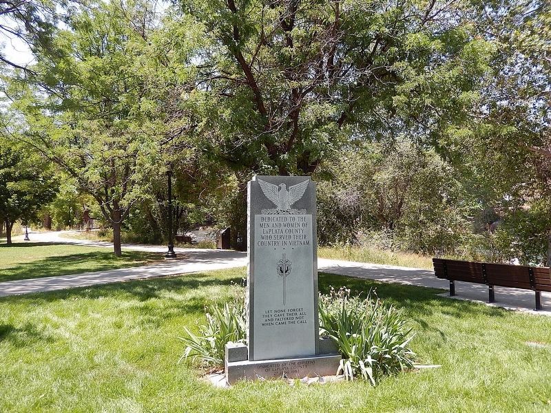 La Plata County Vietnam Veteran Memorial image. Click for full size.