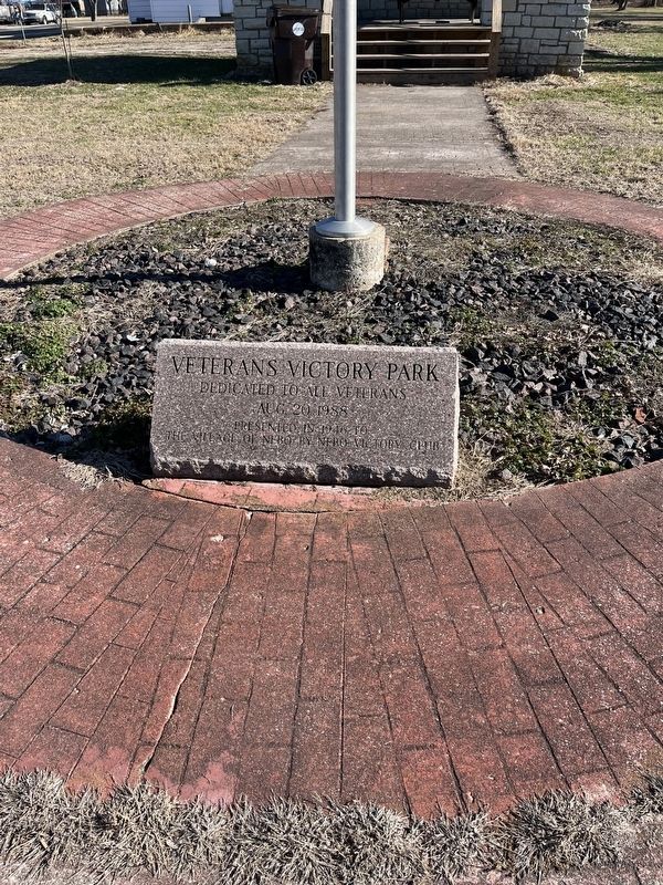 Veterans Victory Park Marker image. Click for full size.