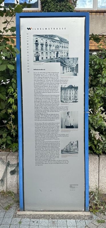 Wilhelmstra�e 63 Marker image. Click for full size.
