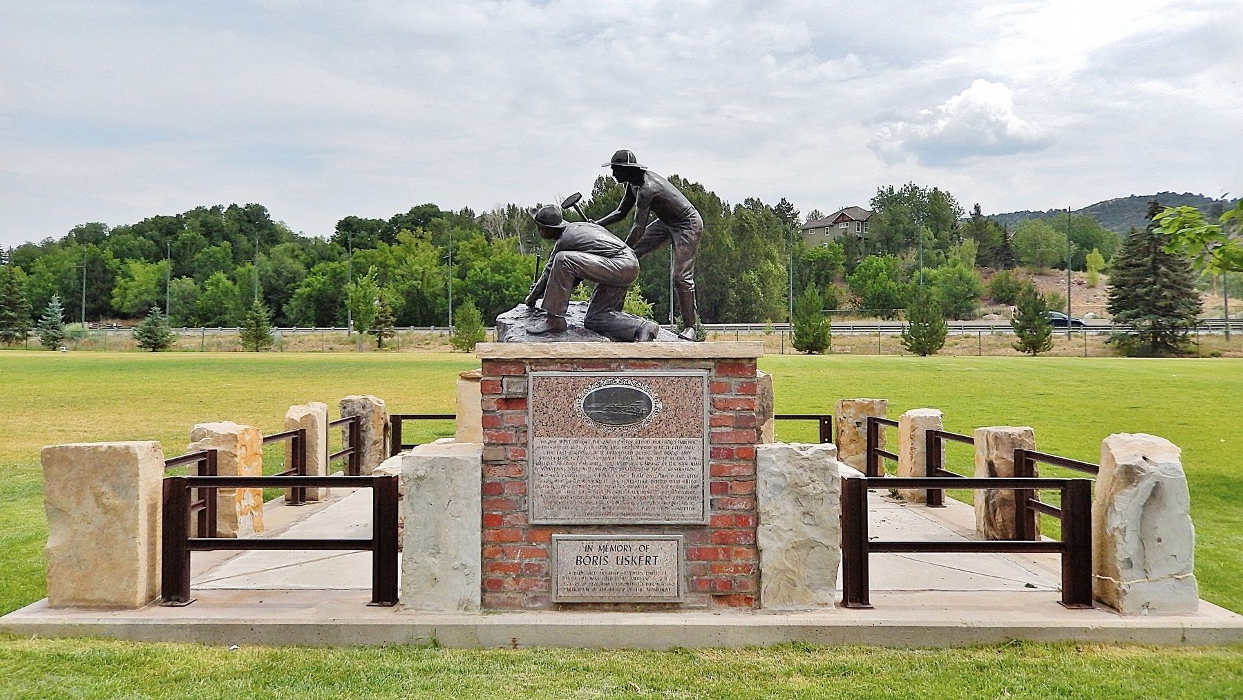 Durango's Smelter Monument. Click for full size. Durango's Smelter Monument image. Click for full size.