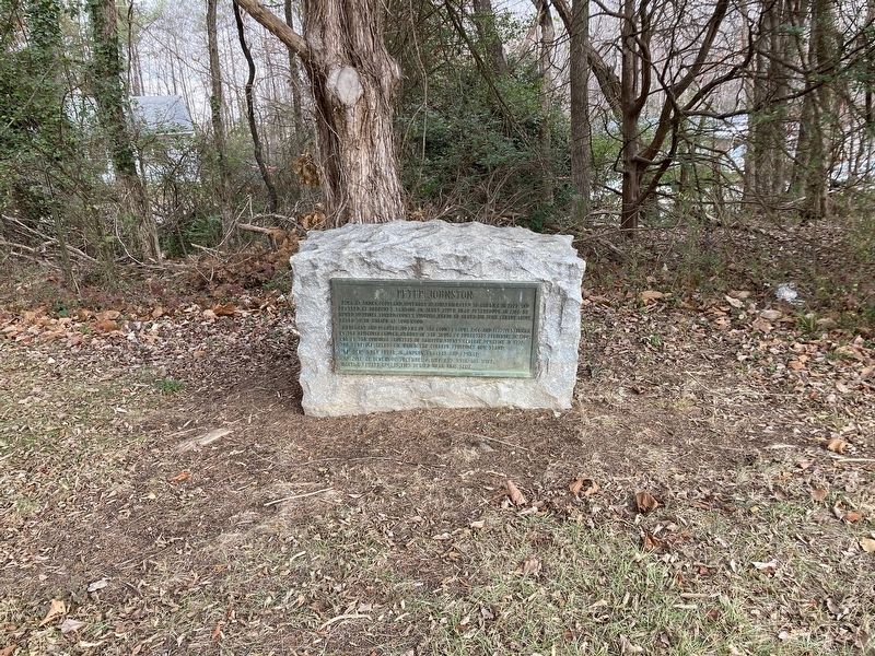 Peter Johnston Marker image. Click for full size.