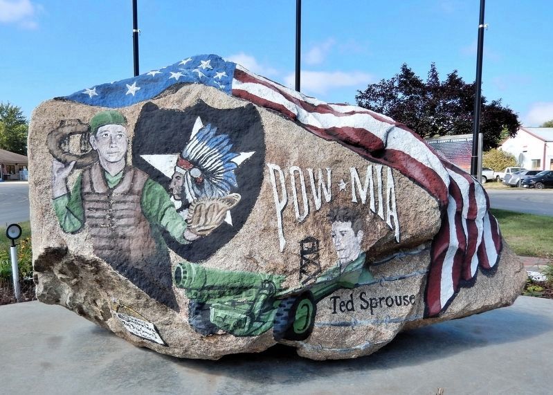 Davis County Freedom Rock (<i>east side</i>). Click for full size. Davis County Freedom Rock (<i>east side</i>) image. Click for full size.
