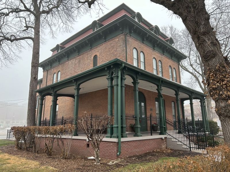 Vincent House, from the southwest. Click for full size. Vincent House, from the southwest image. Click for full size.