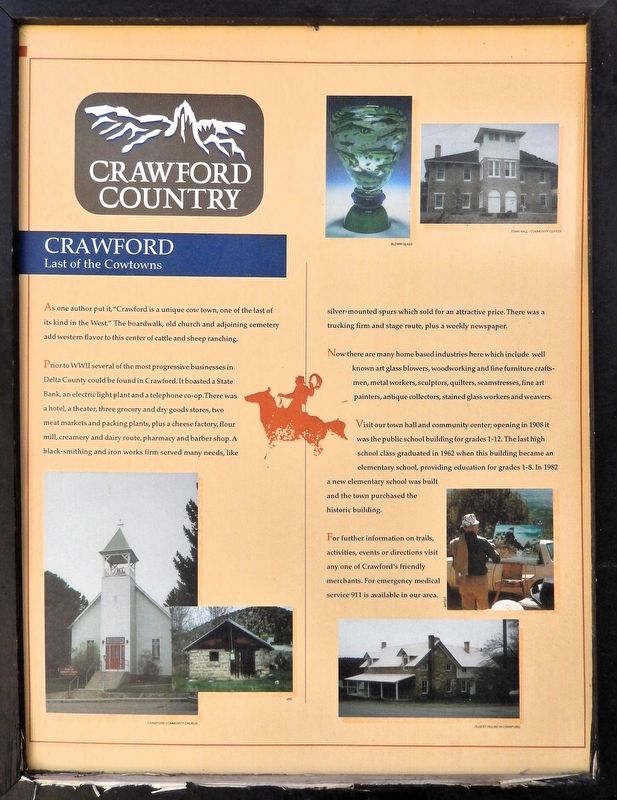 Crawford Marker image. Click for full size.