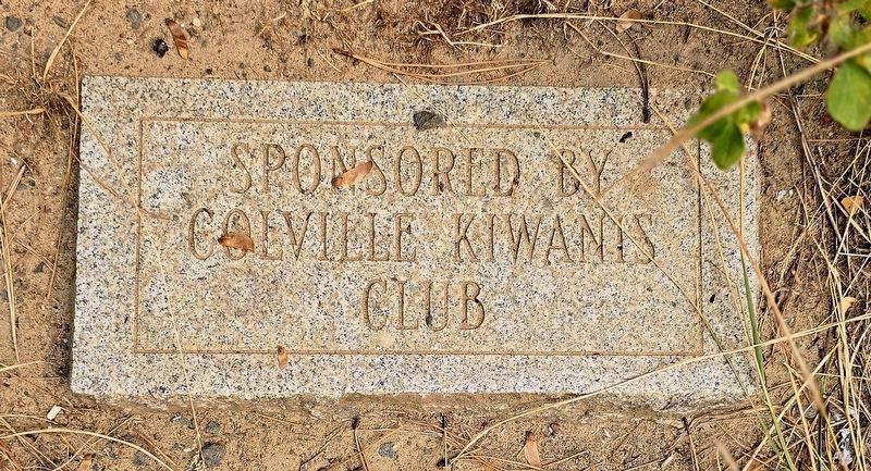 Sponsored by the Colville Kiwanis Club. Click for full size. Sponsored by the Colville Kiwanis Club image. Click for full size.