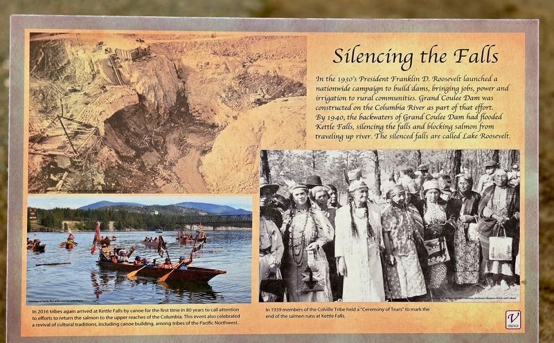 Silencing the Falls Marker. Click for full size. Silencing the Falls Marker image. Click for full size.