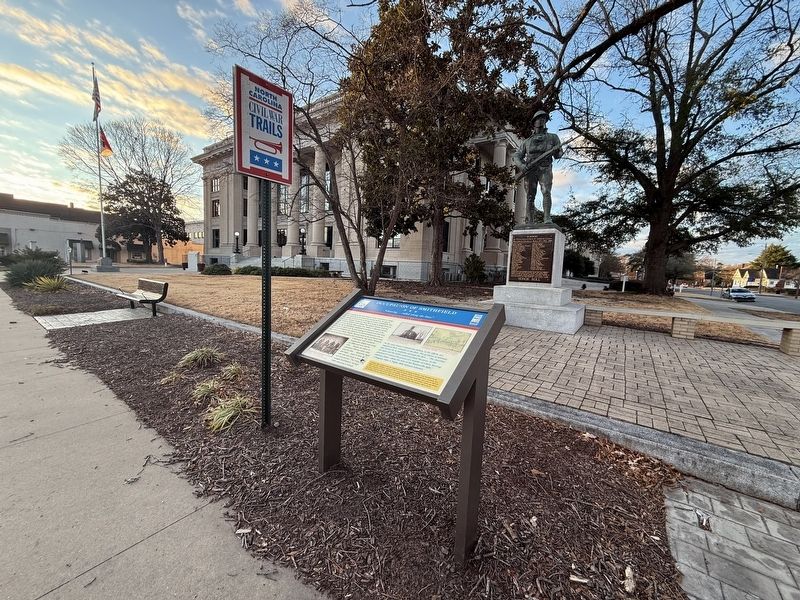 Occupation of Smithfield Marker. Click for full size. Occupation of Smithfield Marker image. Click for full size.