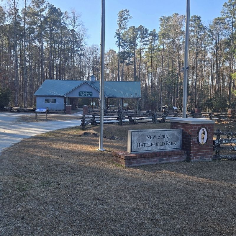 Battle of New Bern Marker image. Click for full size.
