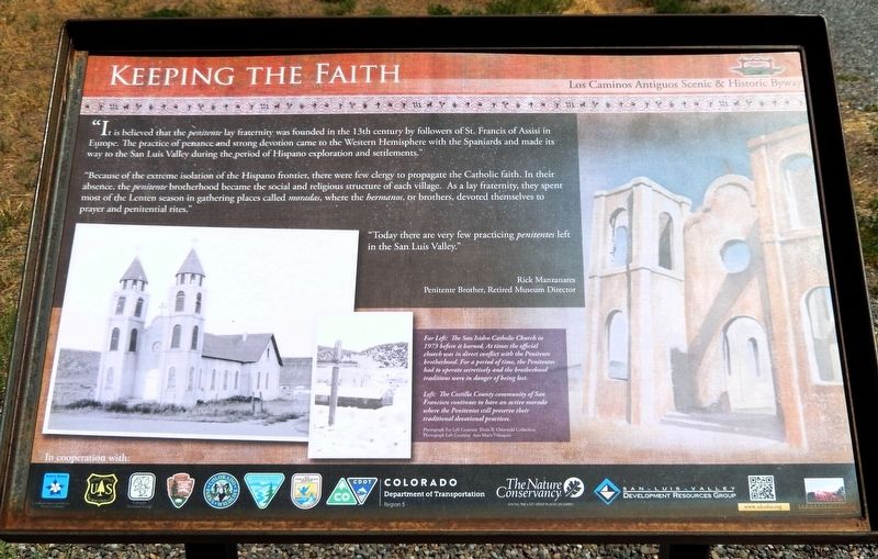 Keeping the Faith Marker image. Click for full size.