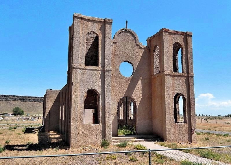 San Isidro Catholic Church Ruins image. Click for full size.