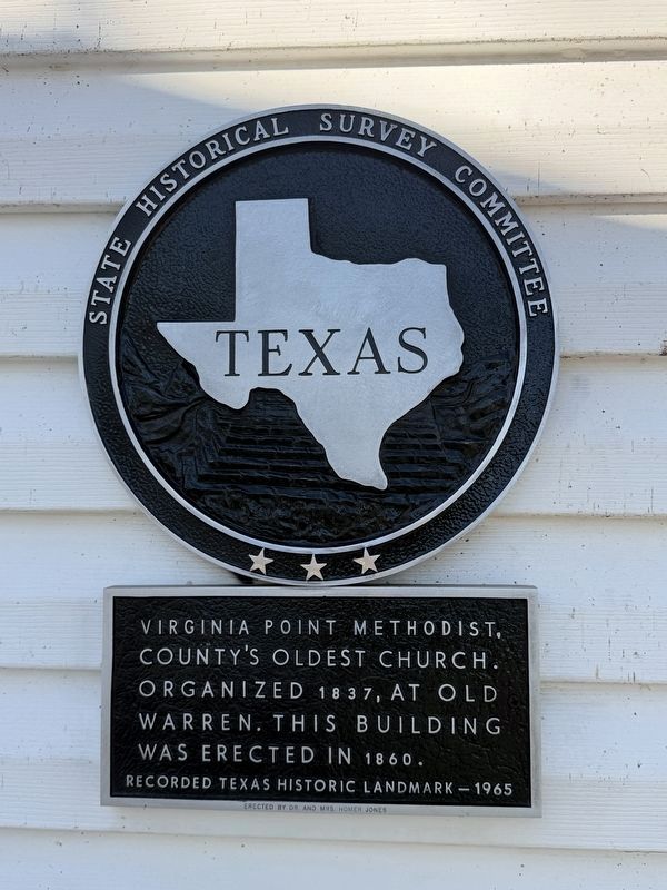 Virginia Point Methodist Marker image. Click for full size.