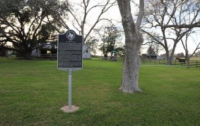 Site of Bunjes School Marker. Click for full size. Site of Bunjes School Marker image. Click for full size.