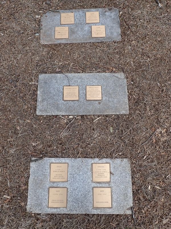Fourth column of Witness Stones image. Click for full size.
