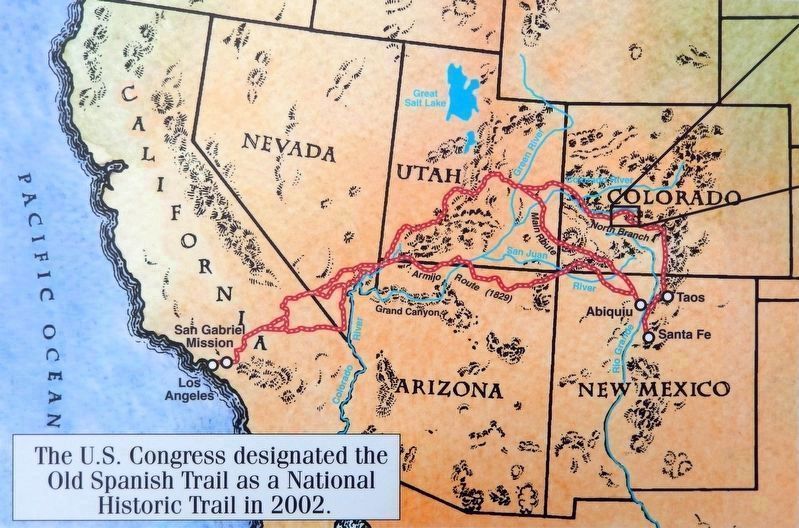 Marker detail: Historic Otto Mears Tollroads in the 1880s. image. Click for full size.
