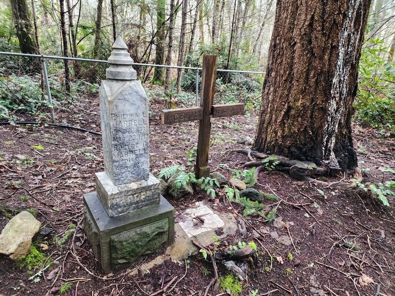Jarrell's grave.. Click for full size. Jarrell's grave. image. Click for full size.