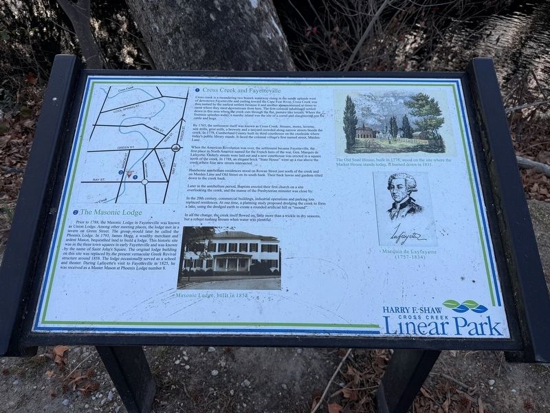 Henry F. Shaw Cross Creek Linear Park Marker. Click for full size. Henry F. Shaw Cross Creek Linear Park Marker image. Click for full size.
