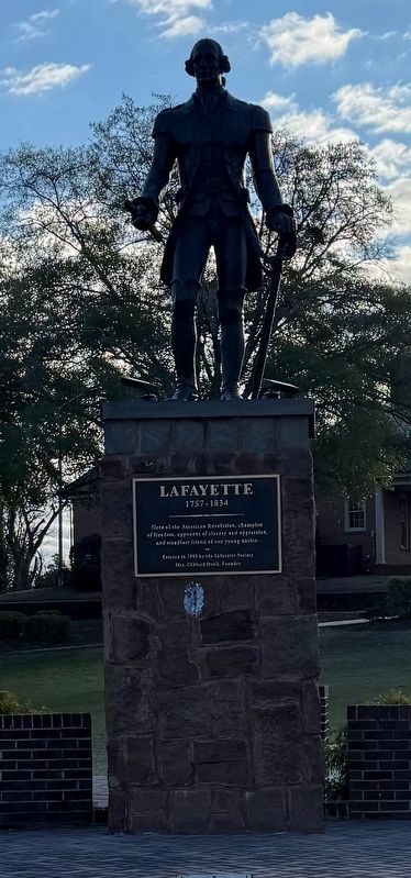 Lafayette Memorial. Click for full size. Lafayette Memorial image. Click for full size.