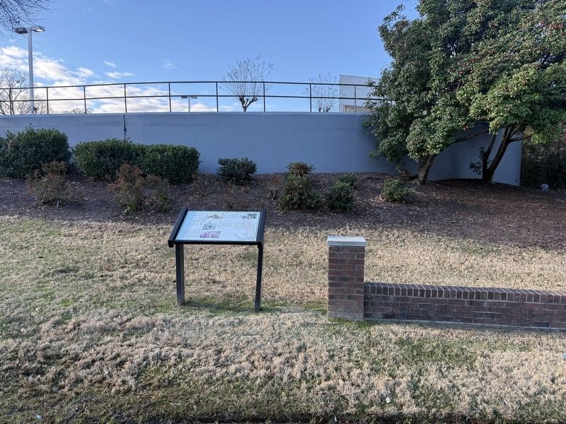 Harry F. Shaw Cross Creek Linear Park Marker image. Click for full size.