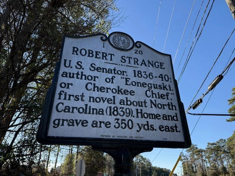 Robert Strange Marker. Click for full size. Robert Strange Marker image. Click for full size.