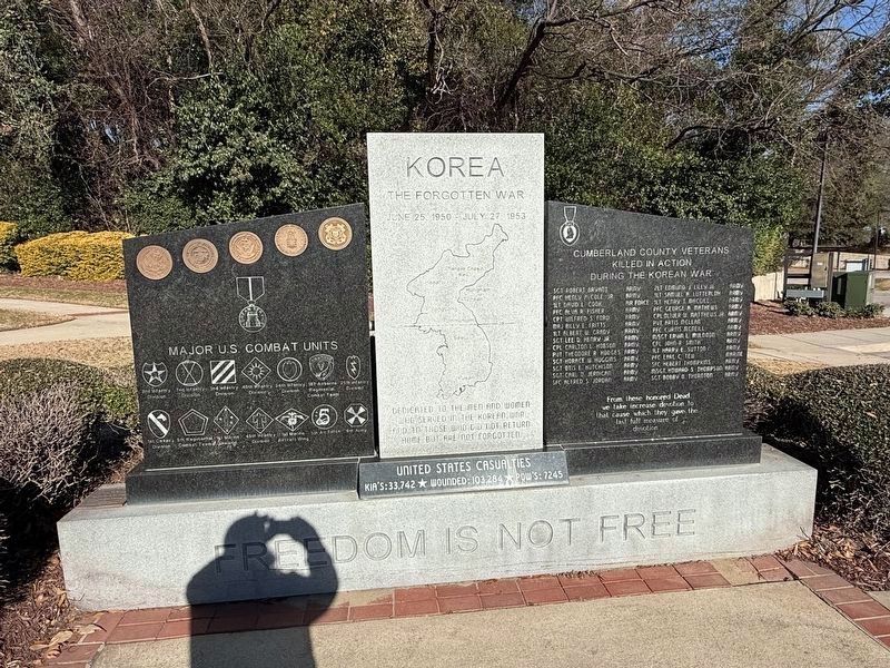 Korean War Memorial image. Click for full size.