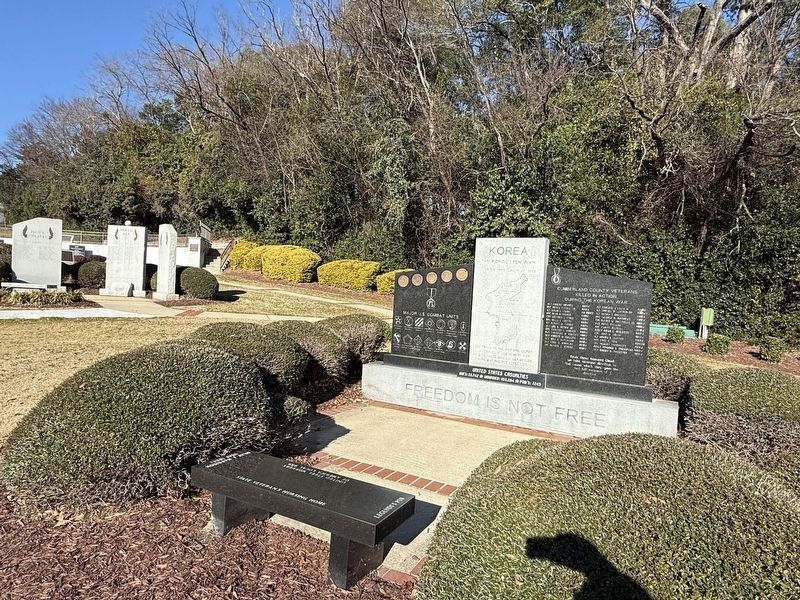 Korean War Memorial image. Click for full size.