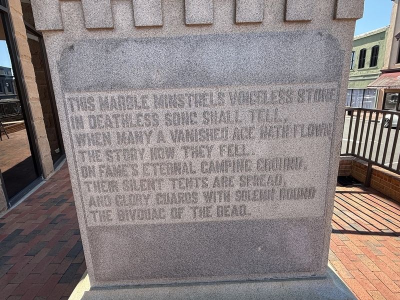 Confederate Memorial image. Click for full size.