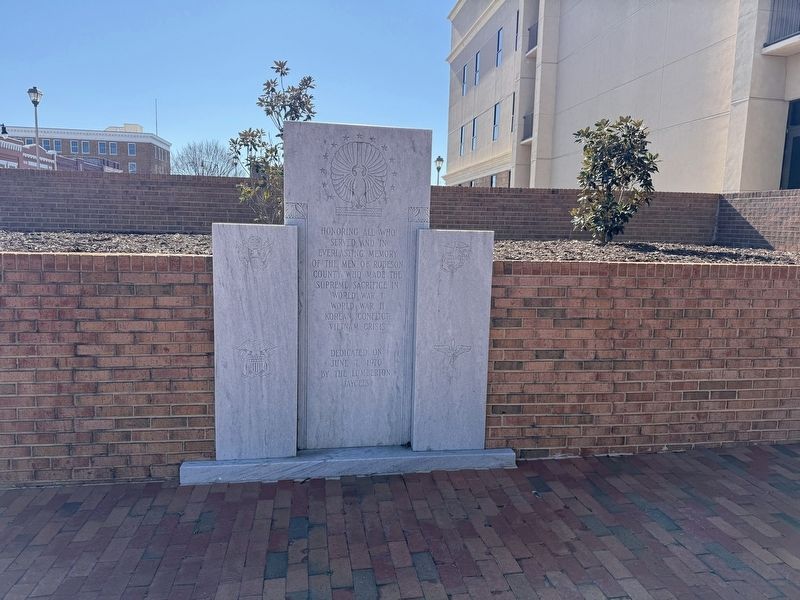Veterans Memorial. Click for full size. Veterans Memorial image. Click for full size.