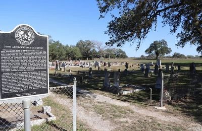 Zion Arneckeville Cemetery Marker image. Click for full size.