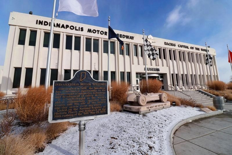 Indianapolis Motor Speedway Marker image. Click for full size.