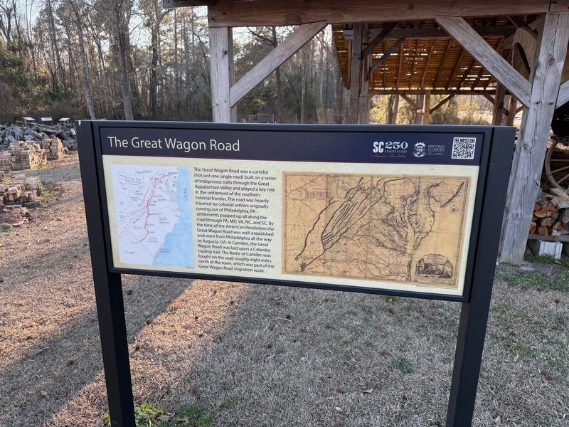 The Great Wagon Road Marker image. Click for full size.