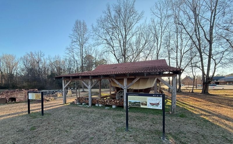 Conestoga Wagon Display image. Click for full size.
