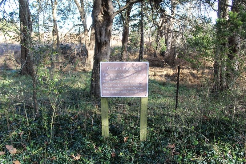 Grant's Approach Marker image. Click for full size.