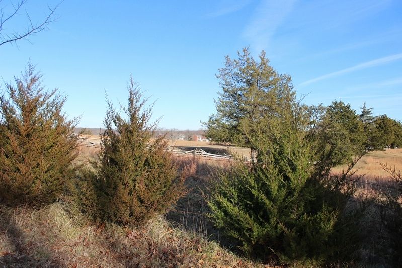 Reconstructed McLean House seen from Sears Lane image. Click for full size.