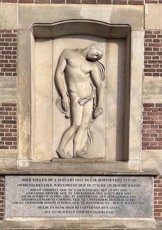 Monument bij het Grote Kerk / Grote Kerk Executions Memorial image. Click for full size.