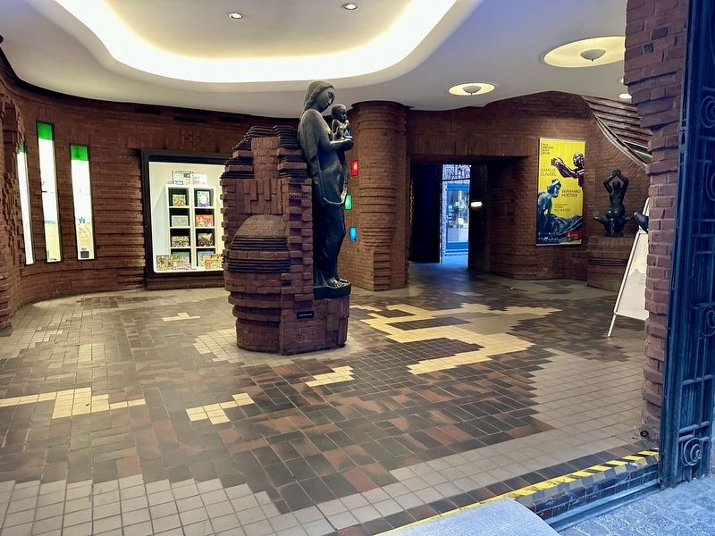 Foyer, as seen from the museum entrance image. Click for full size.
