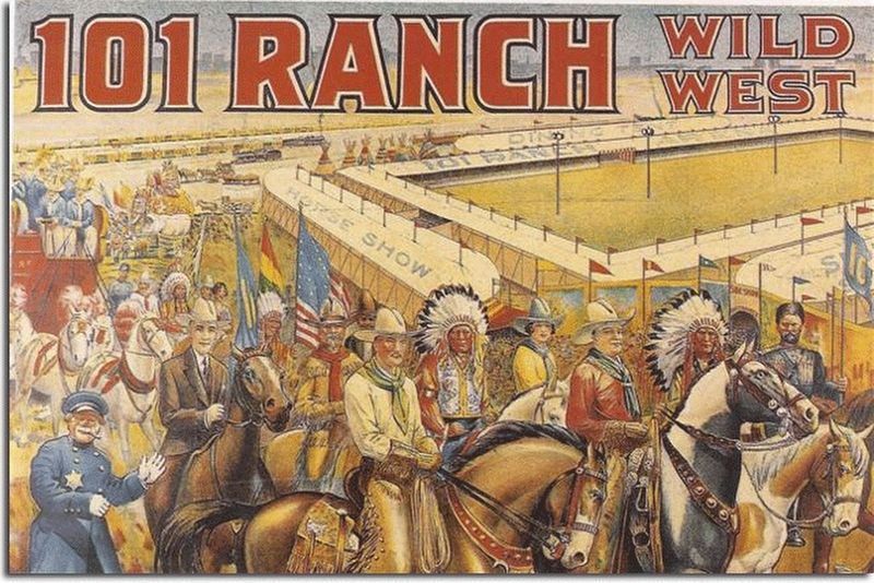 101 Ranch Wild West Show Had Movie Stars And Geronimo Too image. Click for more information.