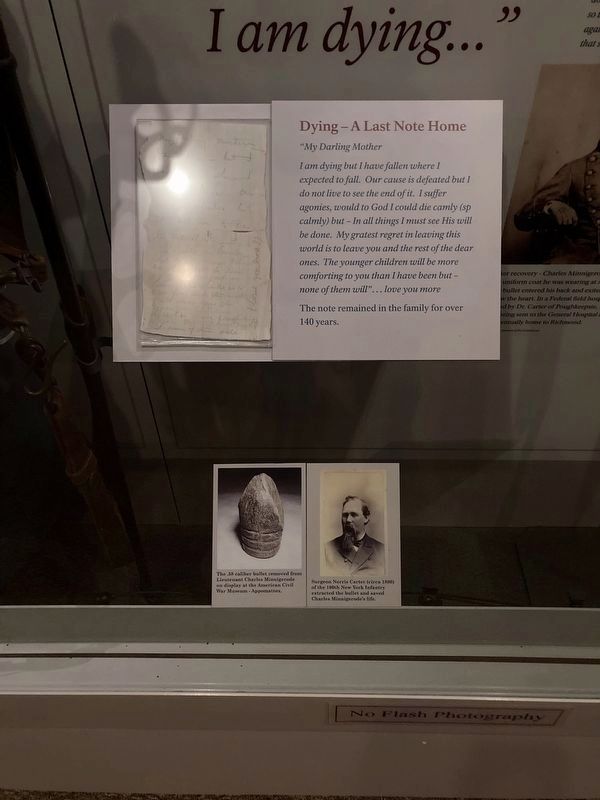 Lt. Minnigerode's "Death" Note image. Click for full size.