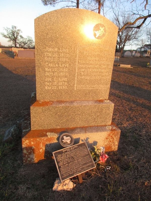 Robert M. Love Marker image. Click for full size.