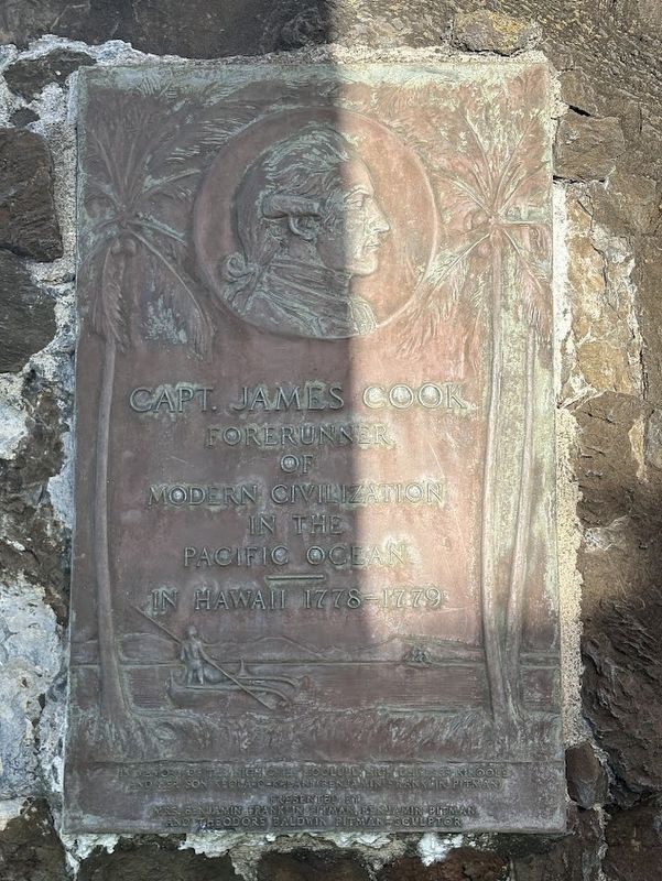 Capt. James Cook Marker image. Click for full size.