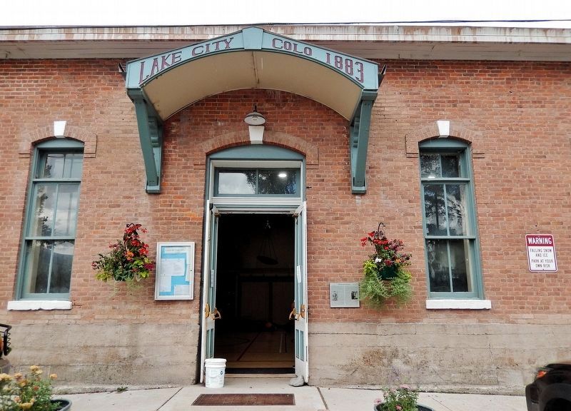 Armory Hall � Built 1883 Marker image. Click for full size.