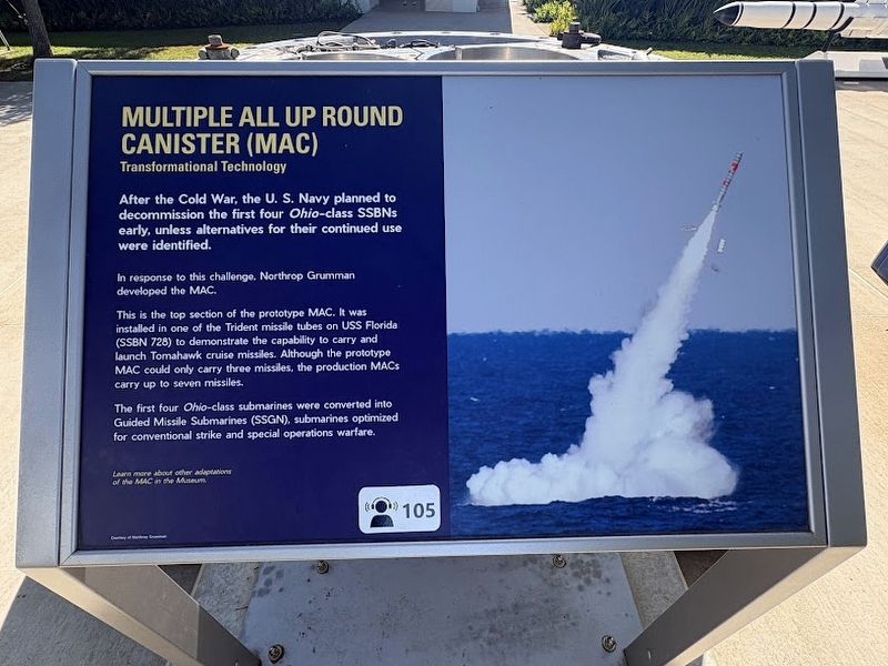 Multiple All Up Round Canister (MAC) Marker. Click for full size. Multiple All Up Round Canister (MAC) Marker image. Click for full size.