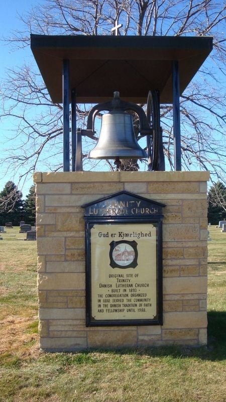 Trinity Lutheran Church Marker image. Click for full size.