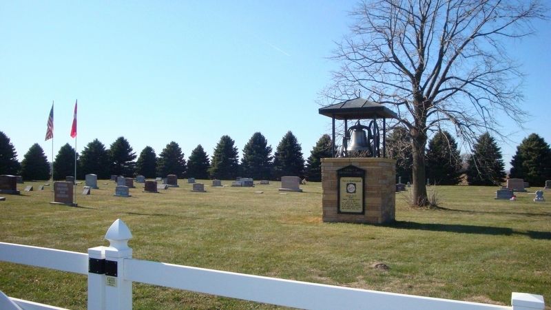 Trinity Lutheran Church Cemetery With Marker image. Click for full size.