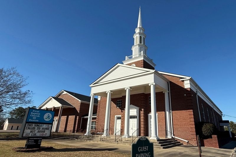 First Baptist Church of Gaston image. Click for full size.