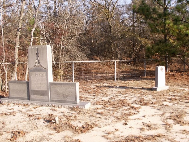 Herman Geiger Cemetery. Click for full size. Herman Geiger Cemetery image. Click for full size.